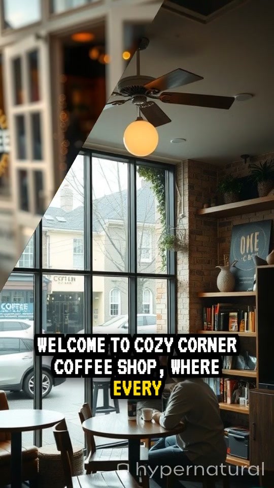 Cozy Corner Coffee Shop: A Warm Retreat for Coffee Lovers