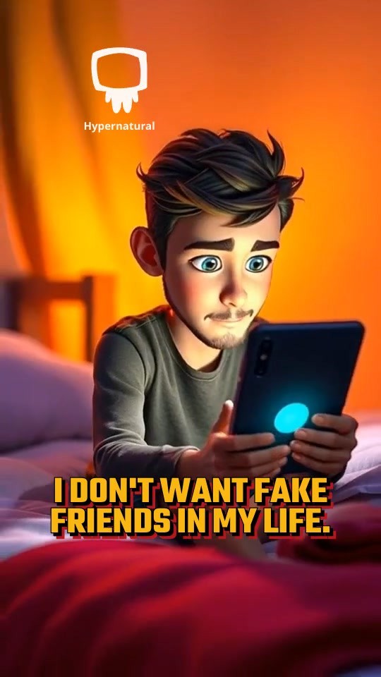 No Place for Fake Friends