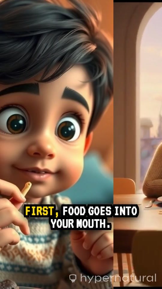 The Journey of Food: From Mouth to Blood