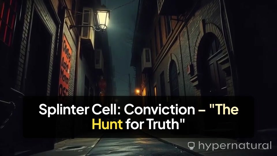 Splinter Cell: Conviction – The Ghost Awakened