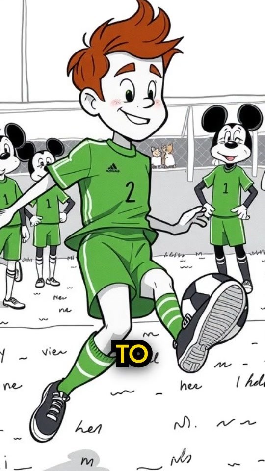 Mickey's Winning Goal in the Final Moments