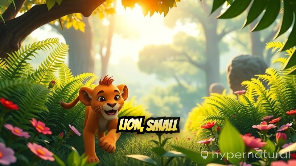 Leo the Brave Lion Cub