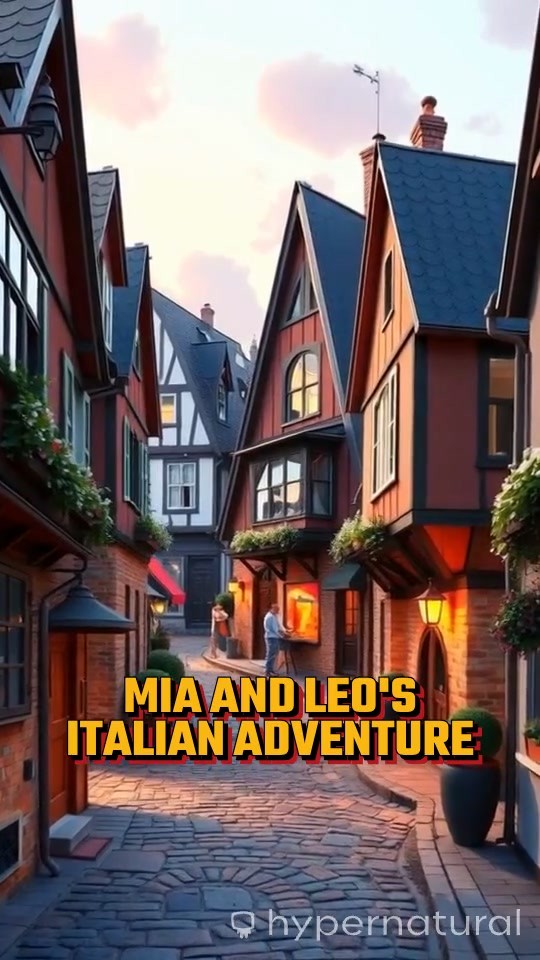 Mia and Leo's Magical Trip to Italy