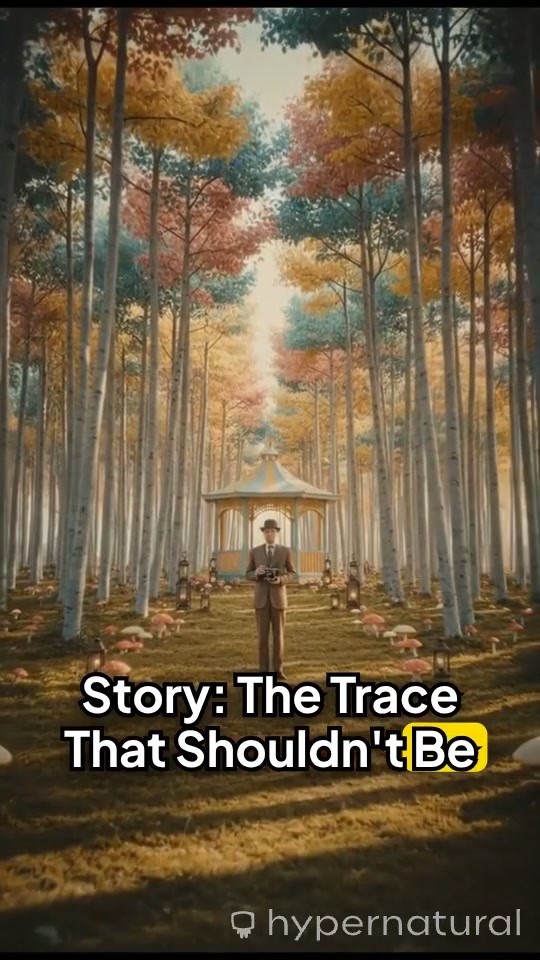 The Mysterious Green Light in the Forest