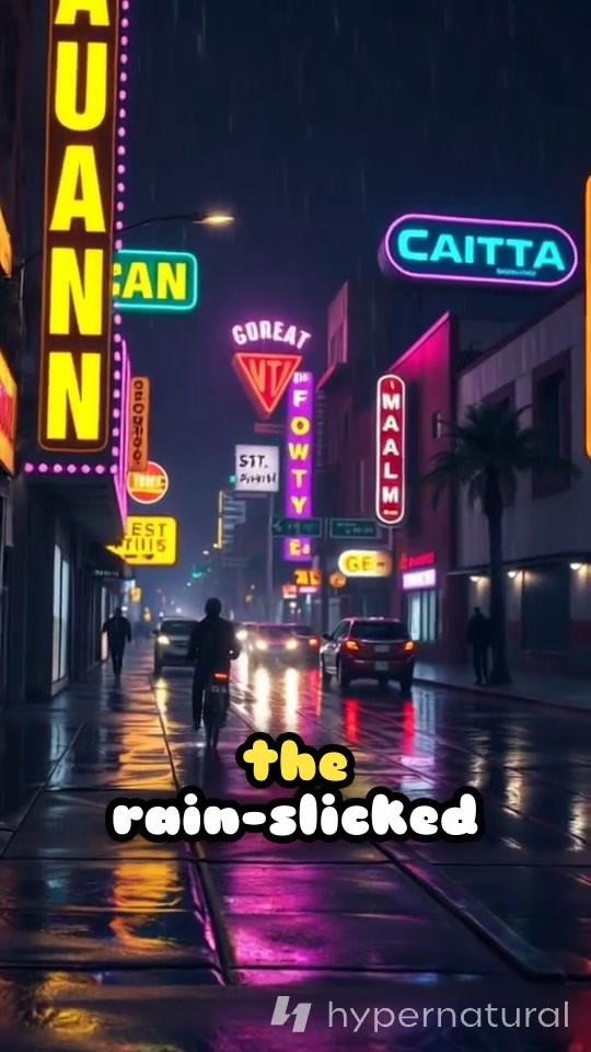 Neon Shadows: A Bladerunner Tale