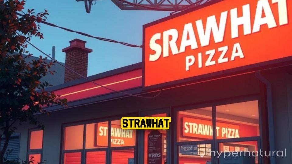 Savor Every Slice at STRAWHAT Pizza!