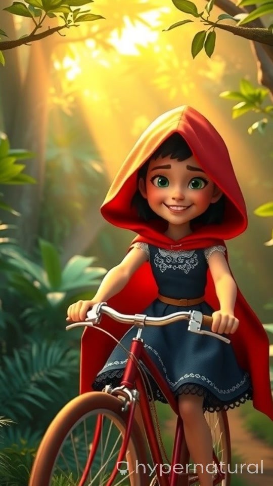 Little Red and the Hungry Wolf