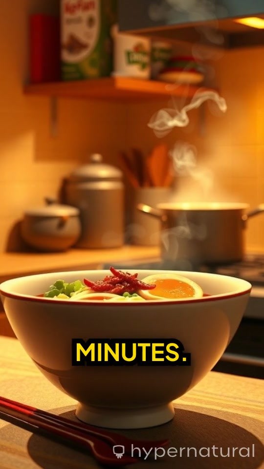 Spicy Ramen in 5 Minutes!
