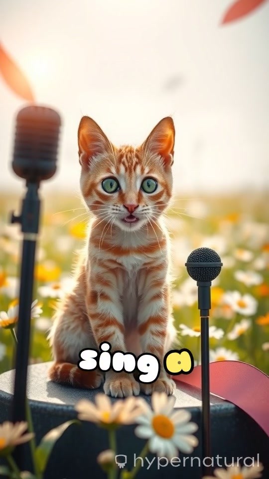 Singing Cat for Kittens