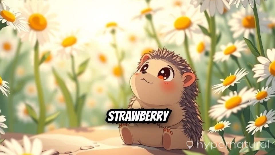 Strawberry Hedgehog Adventure