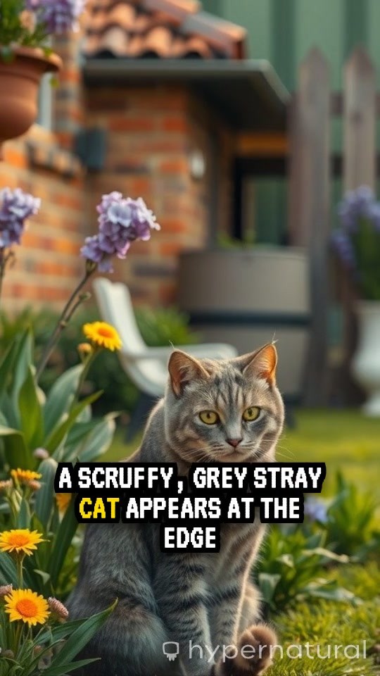 The Old Lady and the Stray Cat