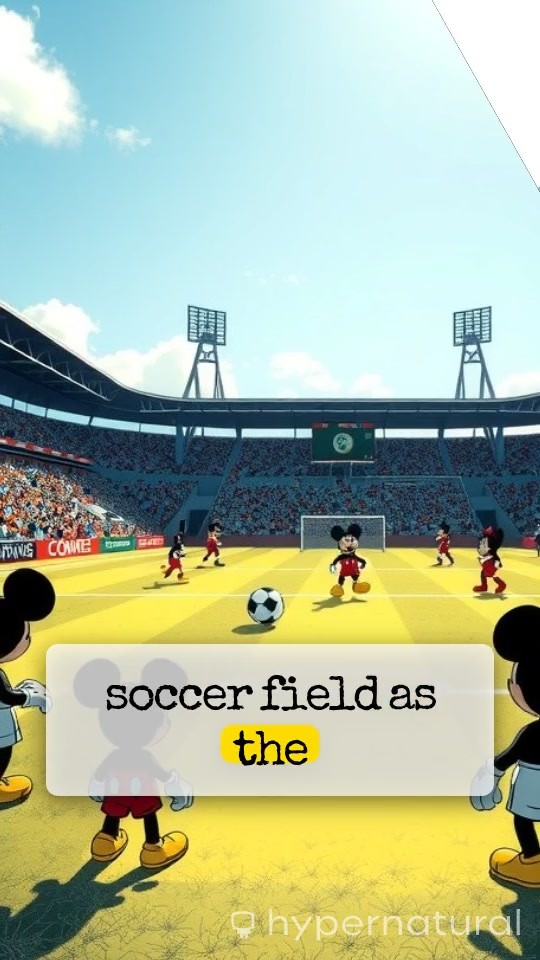 Mickey's Winning Goal in the Final Moments!