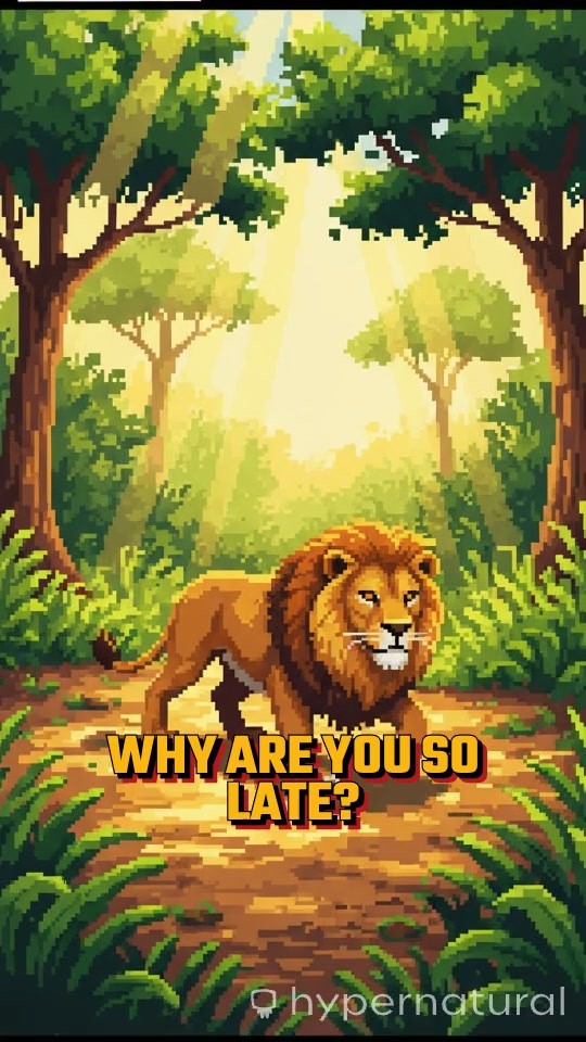 The Lion's Reflection