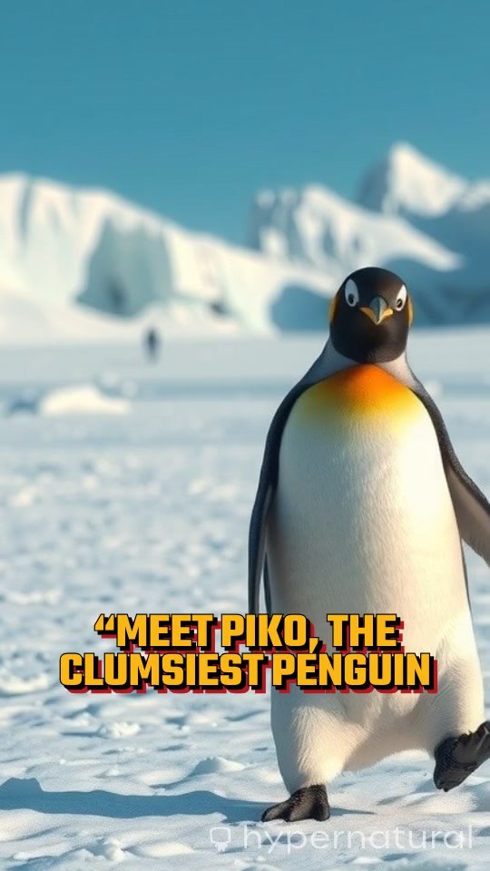 Piko the Clumsiest Penguin: Slip, Slide, and Smile!