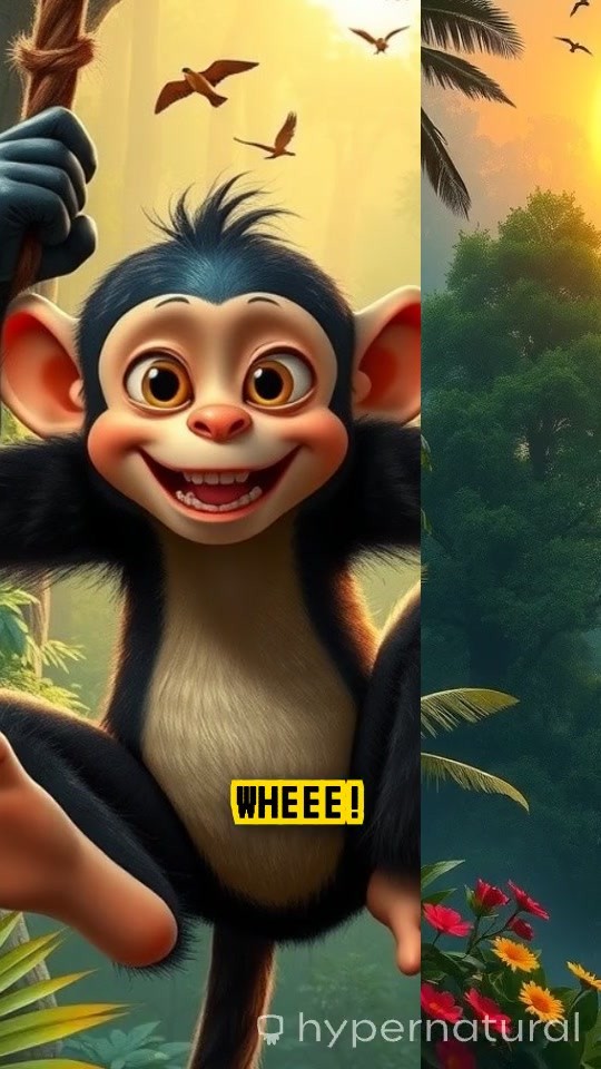 Milo's Magical Adventure in the Rainbow Forest!