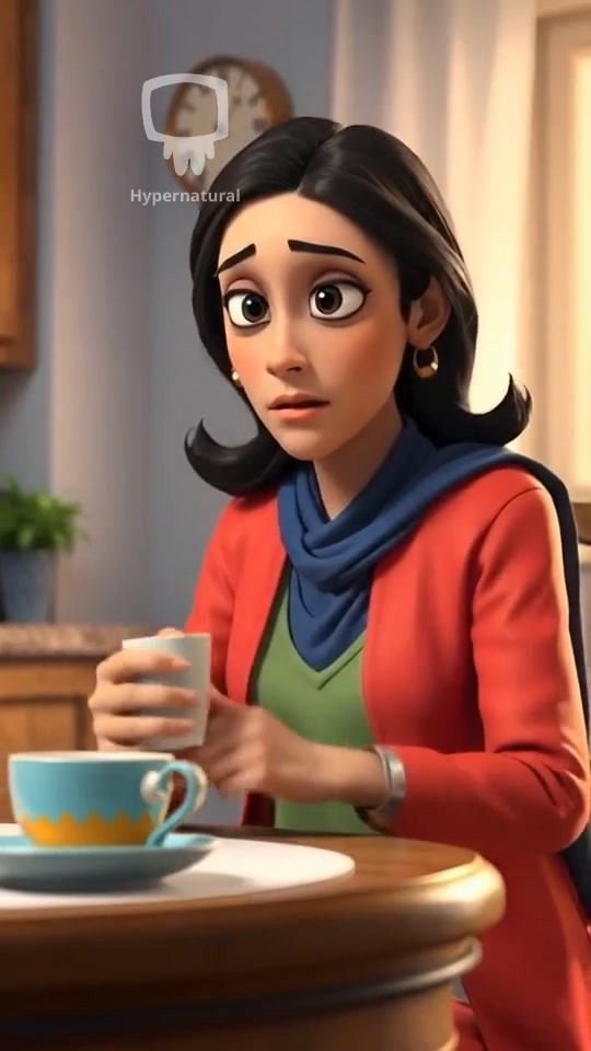 Lady Enjoying a Drink