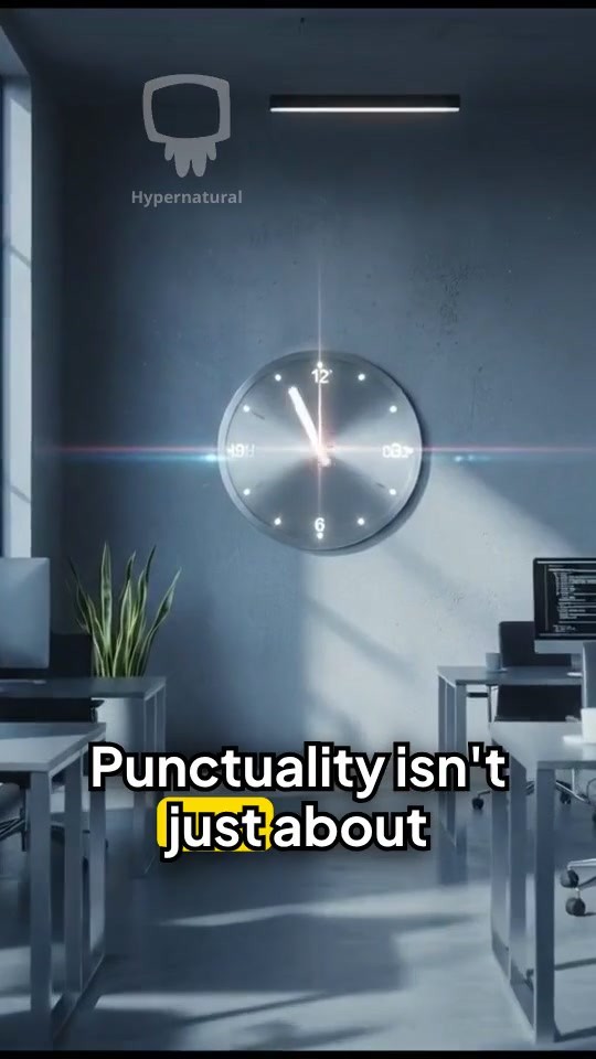 The Importance of Being Punctual