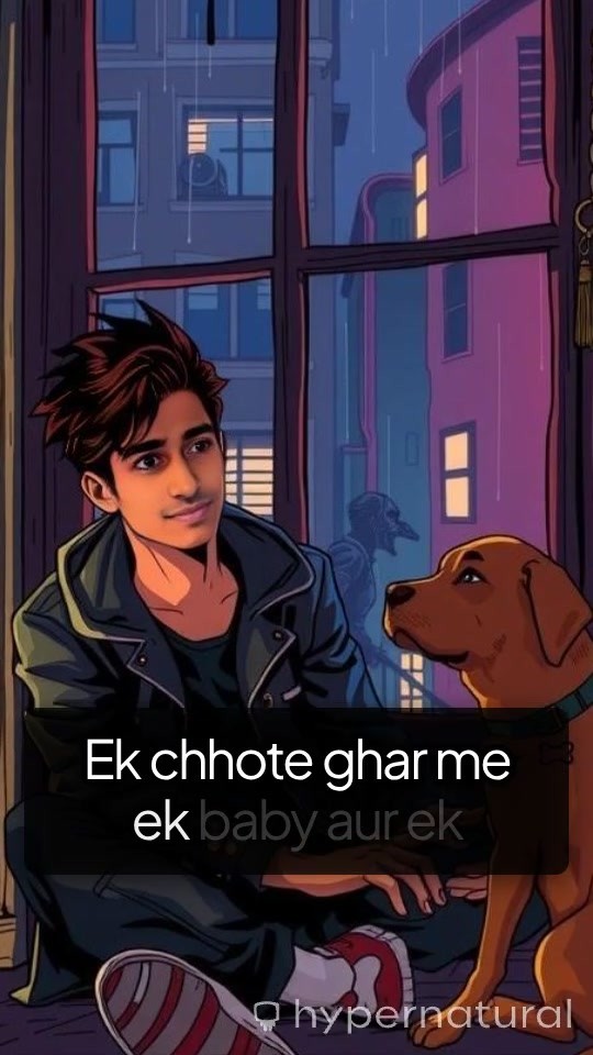 Baby aur Uska Pehla Dost: Ek Kutta