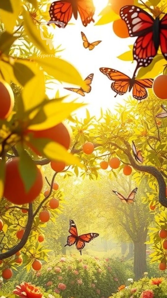 Magical Moments: Little Girl and Garden Birds