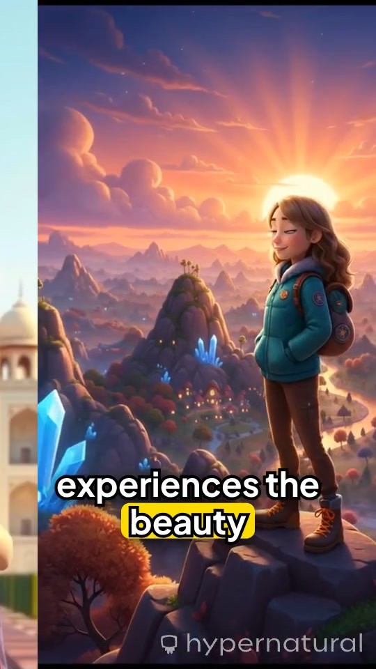 Girl in Indian Dress at Taj Mahal