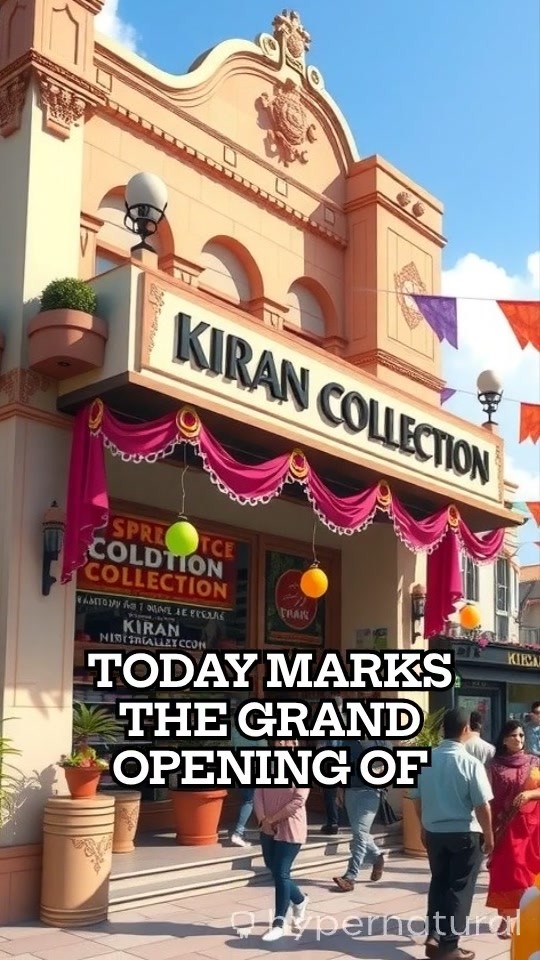Grand Opening of Kiran Collection - The Family Wardrobe