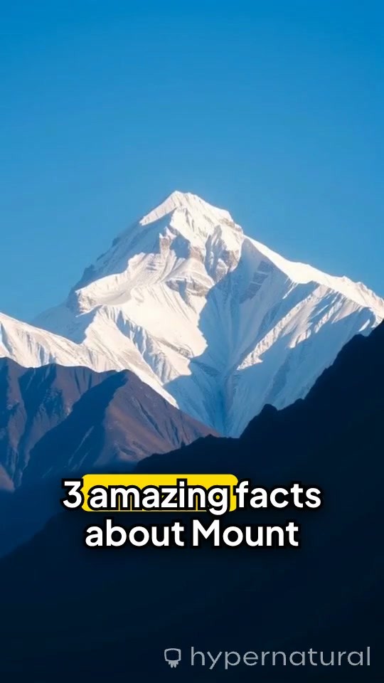 3 Amazing Facts About Mount Everest