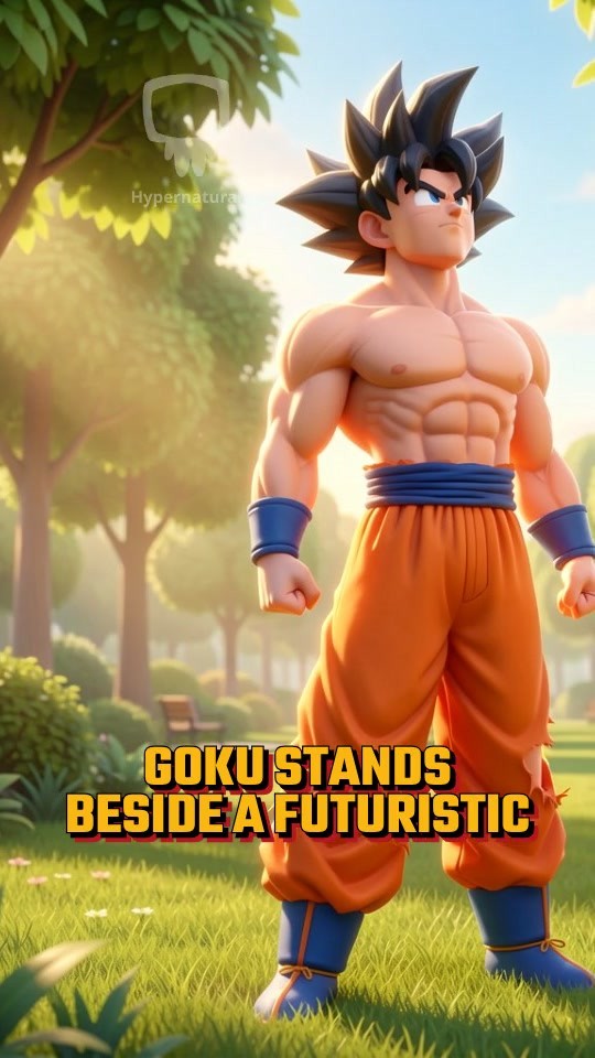 Goku's Epic Hypercar Adventure Awaits!