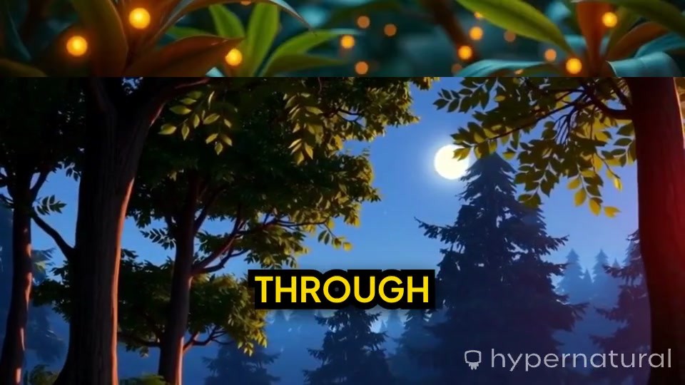 Moonlit Jungle Dance: A Whimsical Night of Joy