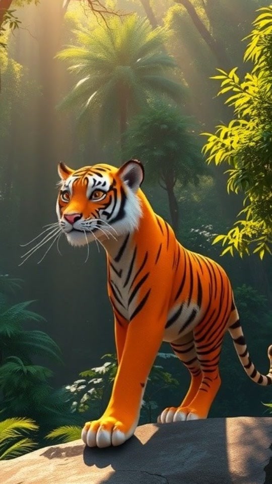 Meet Majah: The Majestic Bengal Tiger!