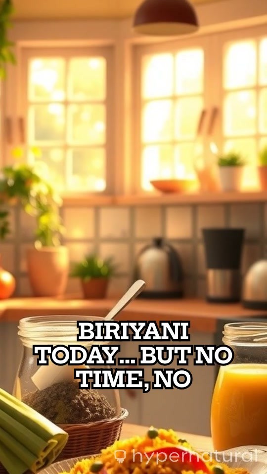 Instant Biriyani Magic with Evergreen Organics!