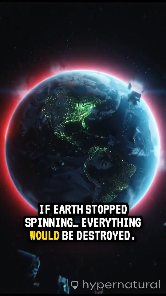 If Earth Stopped Spinning: The Catastrophic Consequences