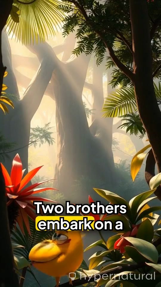 Brothers' Jungle Adventure in a Safari Jeep