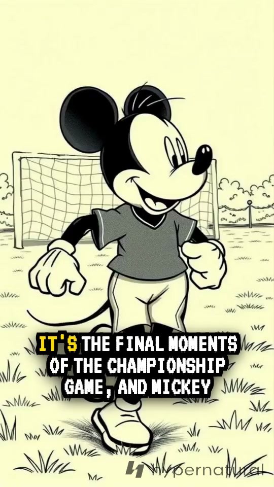 Mickey's Goal and the Great Pants Rip!