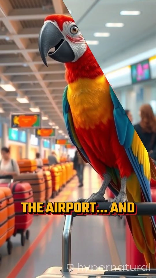 Parrot's Excess Baggage Adventure!