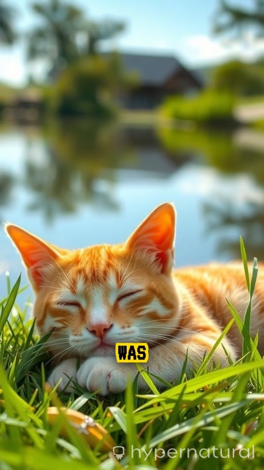 Milo the Lazy Cat and the Cheerful Duck