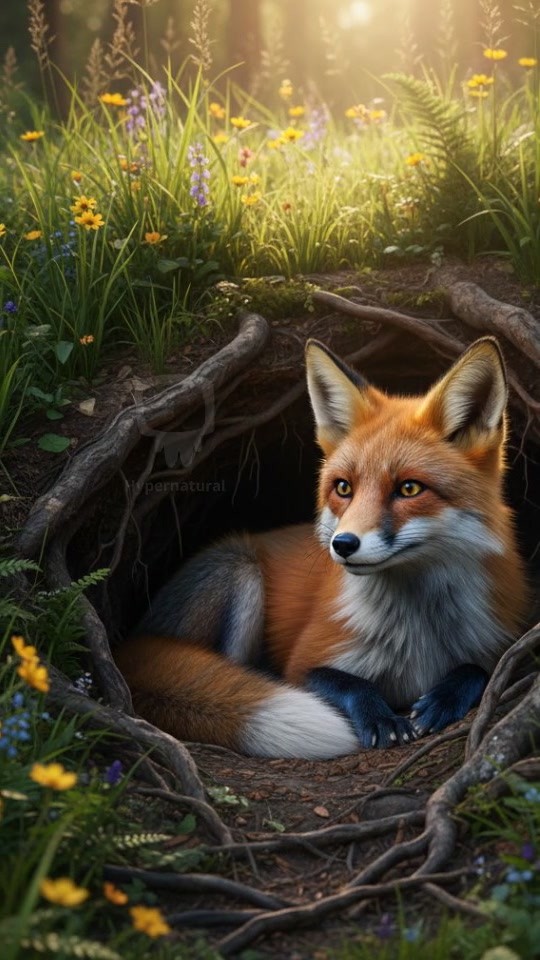 A Journey in Warm Digital Illustration