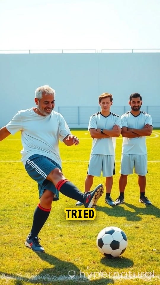 Ronaldo's Determination: The Trick That Didn't Work