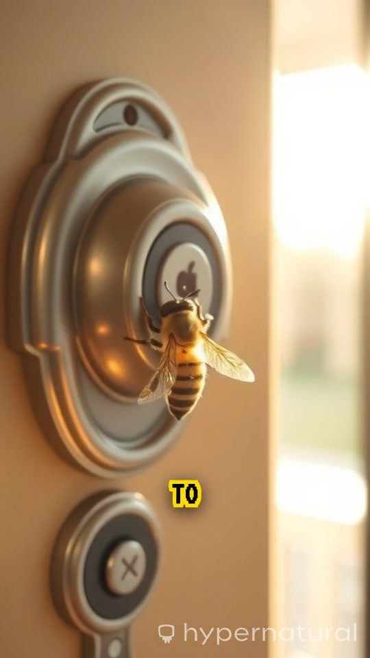 Little Bee Rings Doorbell for a Warm Welcome