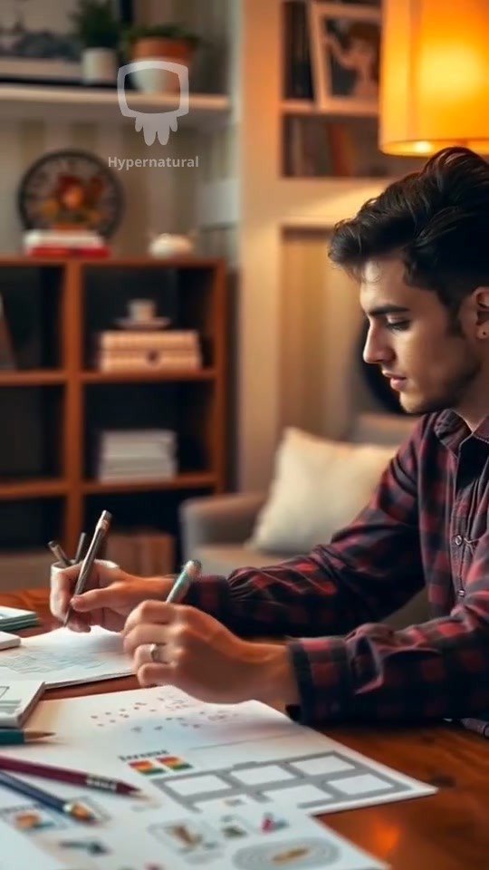 Dreams on Paper: Ethan's Fight for Success