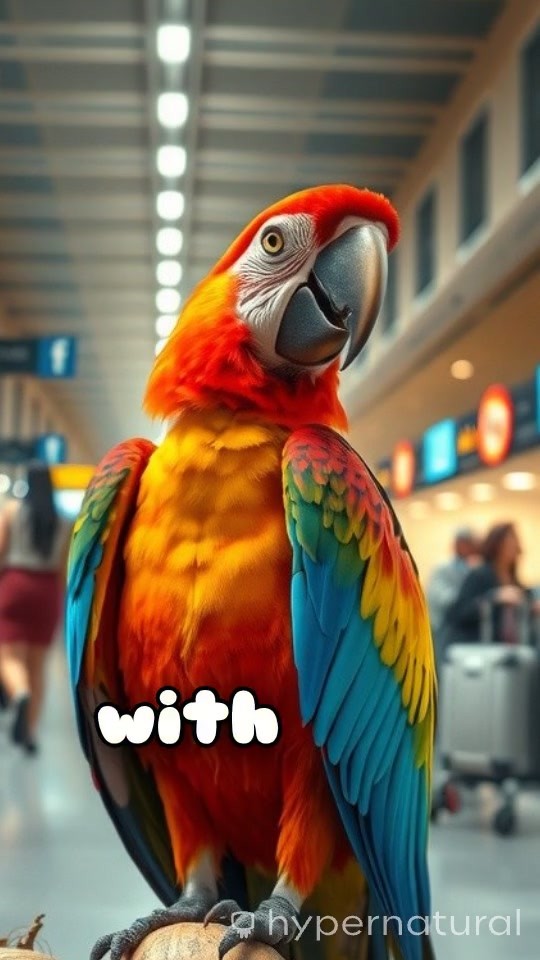 Coconut Smuggler: A Parrot's Clever Trick!