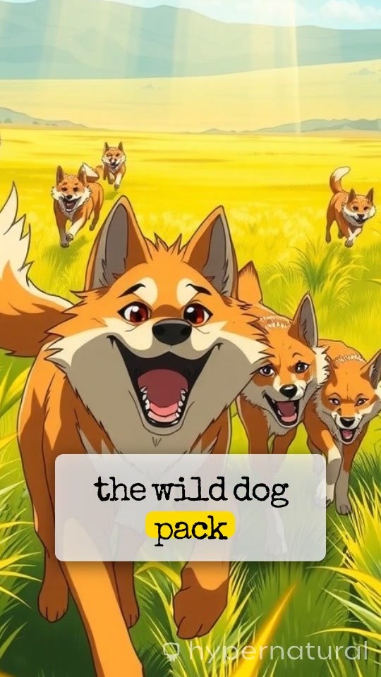 Mastering Teamwork: The Wild Dogs' Hunt for the Nyala