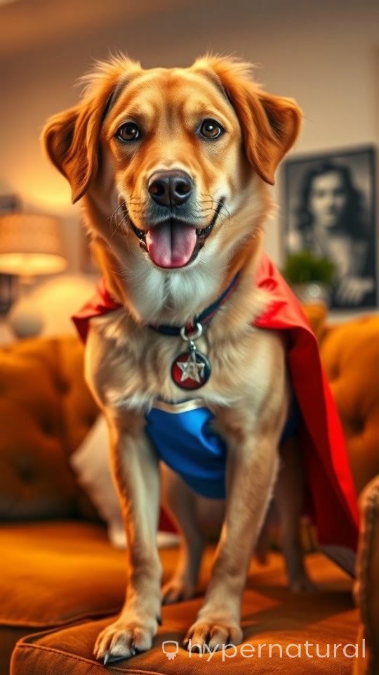 Spider-Dog: The Heroic Adventures of a Golden Retriever