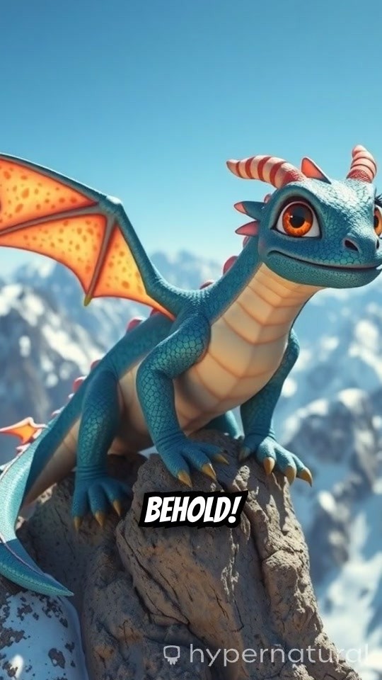 A Dragon's Heartwarming Encounter with a Maiden