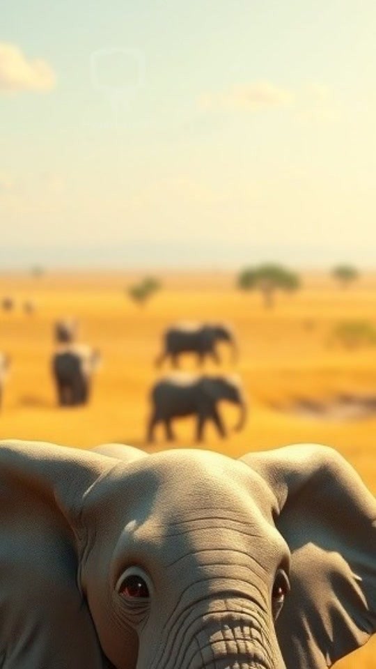 The Majestic Jumbo: A Tale of an African Elephant
