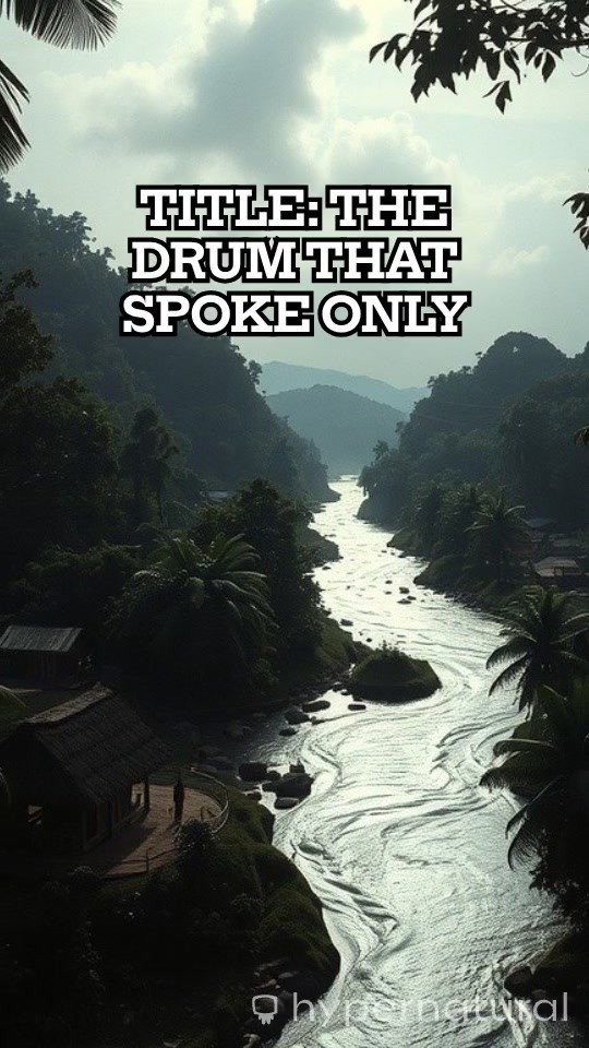 The Drum That Spoke Only the Truth