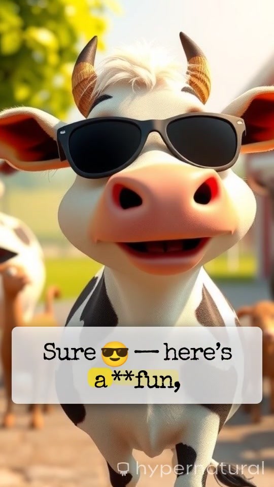 Clarabelle the Cool Cow: Sunglasses Adventure!