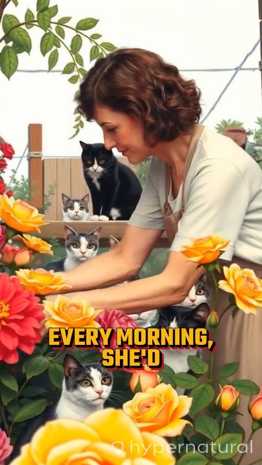 The Old Lady and the Stray Cat