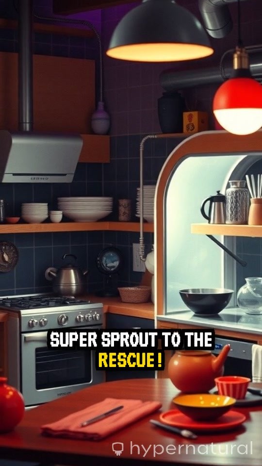 Crunch Power: Super Sprout's Veggie Victory!