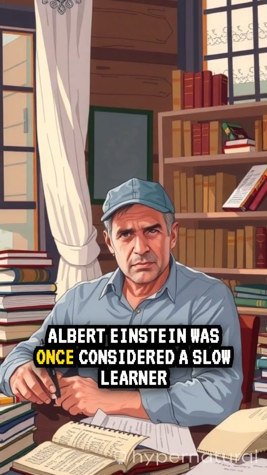 The Unlikely Genius: Albert Einstein's Journey from Slow Learner to Revolutionary Thinker