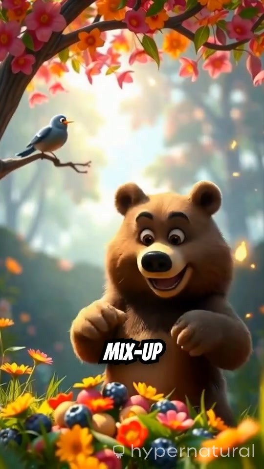 Benny the Bear and the Sparkly Berry Adventure